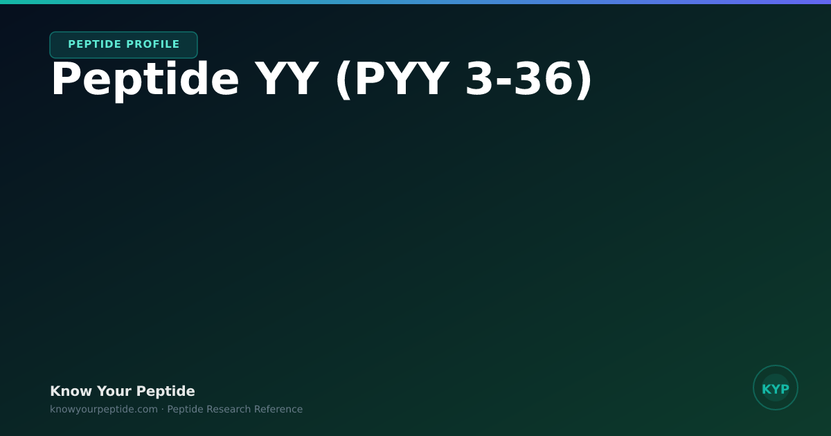 Peptide YY (PYY 3-36) Peptide: Benefits, Side Effects & More — Know ...